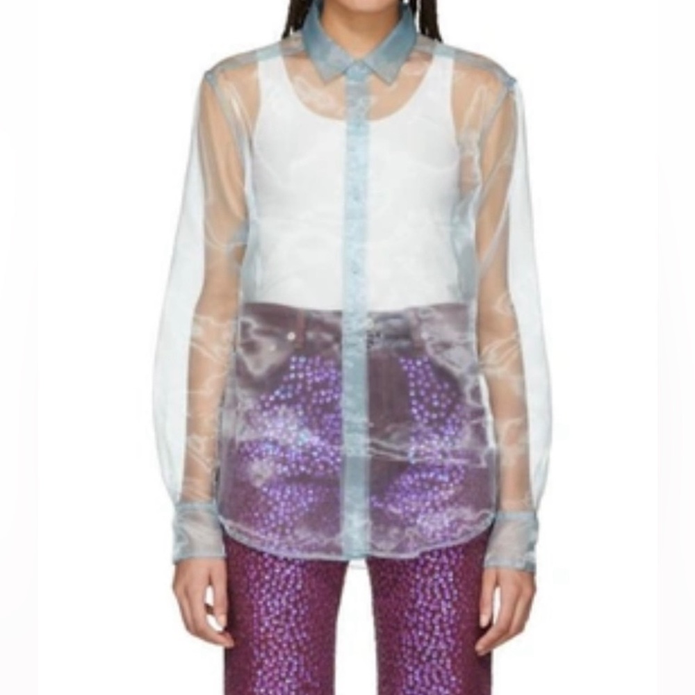 ***SOLD***ECKHAUS LATTA unisex button up shirt